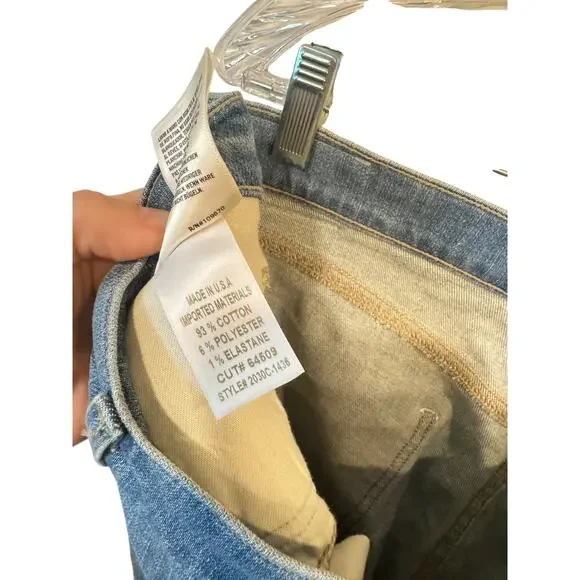 CITIZENS OF HUMANITY NWOT Isola Crop Bootcut Jeans Pixie Midrise Sz 32 $238 MSRP - Picture 9 of 14